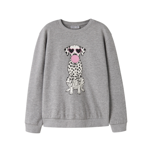 NAME IT Sweatshirt Vasacha Grey Melange