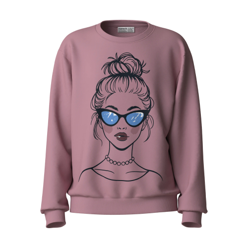 NAME IT Sweatshirt Vasacha Lilas
