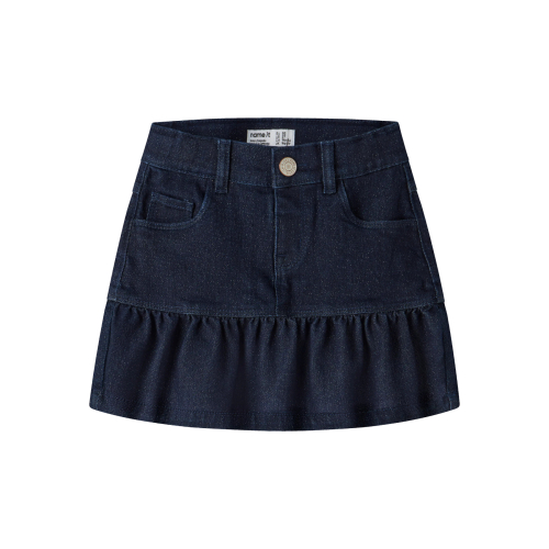 NAME IT Denim Glitter Nederdele Liv Dark Blue Denim