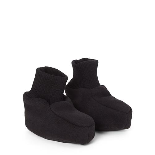 Kuling Livigno Genanvendte Vindfleecetøffeler Always Black 12-18 months  Sort  12-18 måneder  Drenge, Piger