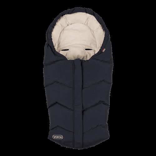 Voksi MOVE Fodpose Til Autostol – Varm Black  Black One Size Uld, Dun Sort  One Size 0-18 Months Drenge, Piger