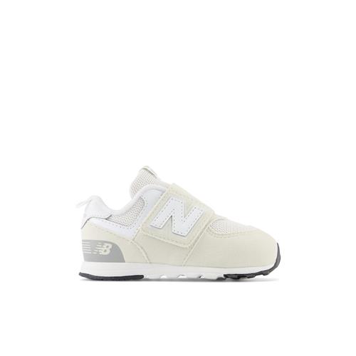 New Balance 574 Kids NEW-B Hook & Loop Sneakers Nimbus Cloud  Nimbus Cloud 24 EU  Grå  24 EU  Drenge