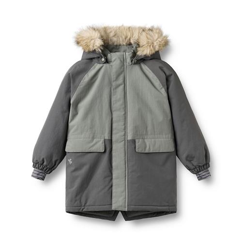 Wheat Mallen Parka-jakke Dark Charcoal  Dark Charcoal 128 cm  Grå  128 cm  Drenge