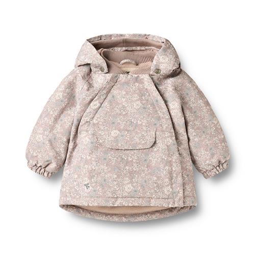 Wheat Sascha Teknisk Jakke Dry Rose Flowers  Dry Rose Flowers 104 cm  Lilla  104 cm  Drenge, Piger