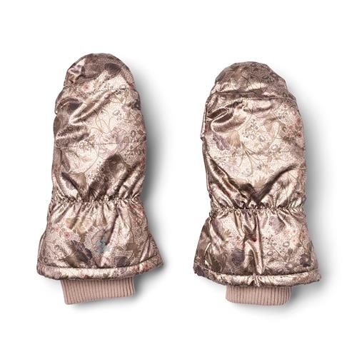 Wheat Jazz Puffer-luffer Golden Flowers  Golden Flowers 6-8 Y  Guld  6-8 år  Piger