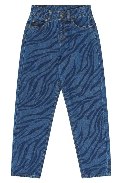 The New Veola Jeans Med God Pasform Medium Blue Denim  Medium Blue Denim  4 Y  Marineblå  4 år  Piger