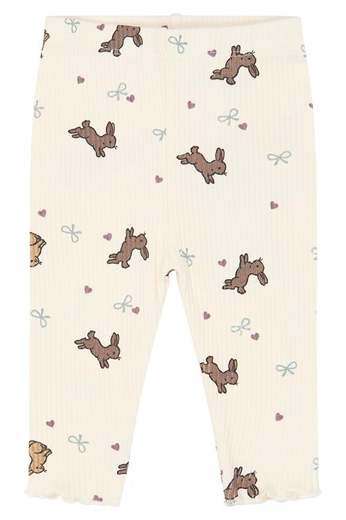 The New Siblings Venna Leggings Gardenia  Gardenia  56 cm  Hvid  56 cm  Piger