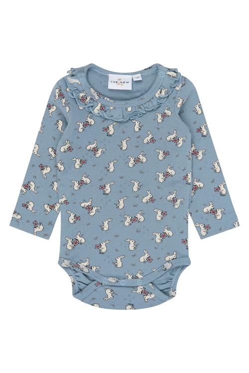 The New Siblings Vita Pointelle-body Ashley Blue  Ashley Blue  56 cm  Marineblå  56 cm  Piger