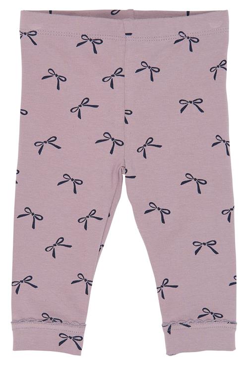 The New Siblings Nova Leggings Elderberry  Elderberry   86 cm  Lilla  86 cm  Piger