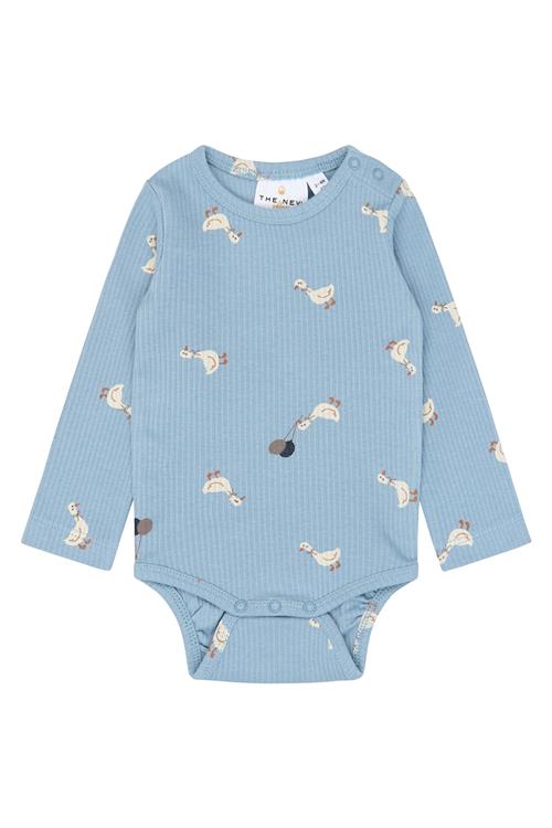 The New Siblings Vito Rib-krop Ashley Blue  Ashley Blue  80 cm  Marineblå  80 cm  Drenge