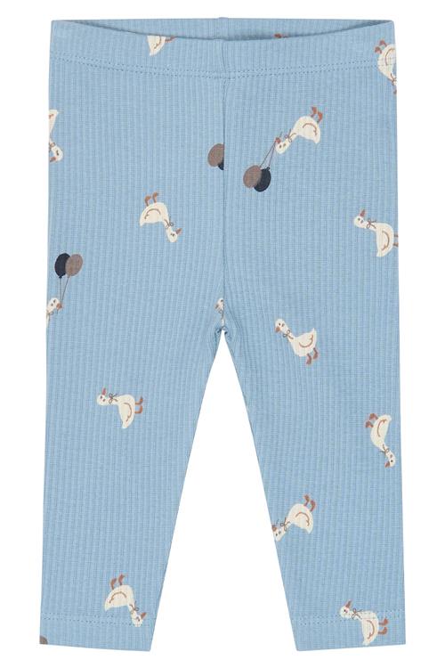 The New Siblings Vito Leggings Ashley Blue  Ashley Blue  56 cm  Marineblå  56 cm  Drenge
