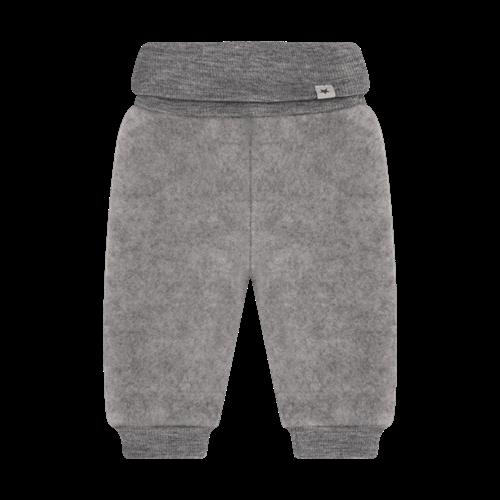 Huttelihut Uldbukser Medium Grey Melange  Medium Grey Melange-80 cm  Grå  80 cm