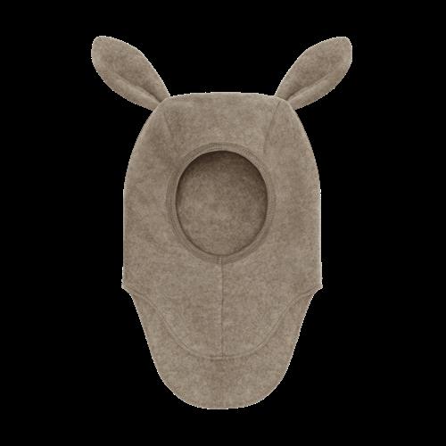 Huttelihut Balaclava Af Uld Savannah Melange  Savannah Melange-48 cm  Brun  48 cm