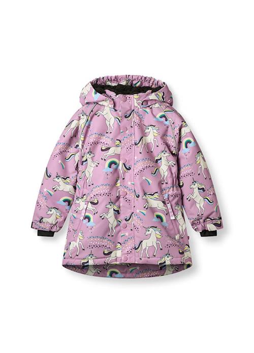 Småfolk Vinterjakke Sweet Lilac  Sweet Lilac-7-8 Y  Lilla  7-8 år  Piger