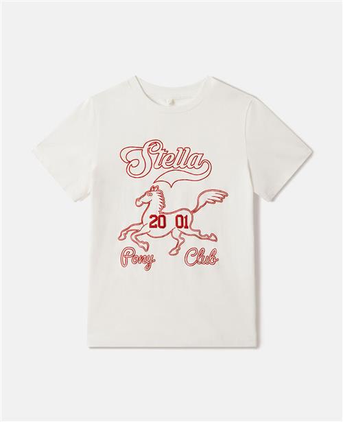 Stella McCartney Kids T-Shirt Top Ivory Ivory 3 Y  Creme  3 år  Piger