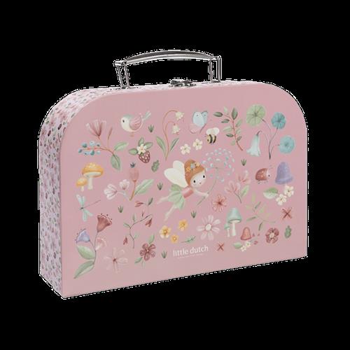 Little Dutch Kreativitetskuffert Rosa Fairy Garden  Rosa Fairy Garden-OS  Lyserød  One Size 1+ Years Drenge, Piger