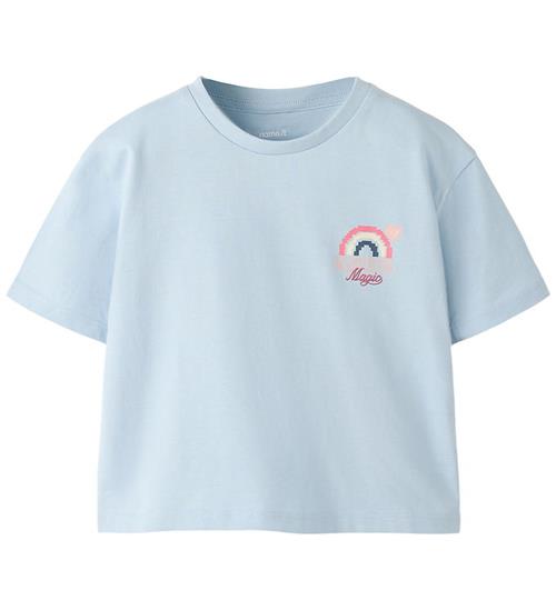 Name It T-shirt - NmfLilone - Subdued Blue