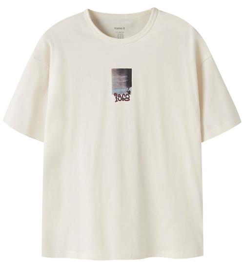 Name It T-shirt - NkmKarlo - Antique White