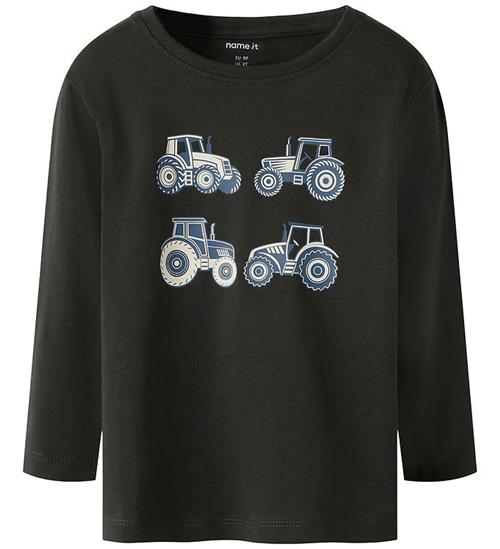 Name It Bluse - NmmVictor - Peat/Tractor