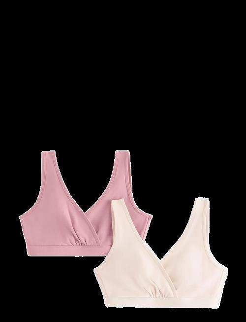 Lindex | Bra Nursing Wrap Top Co 2 P | XXL x 2