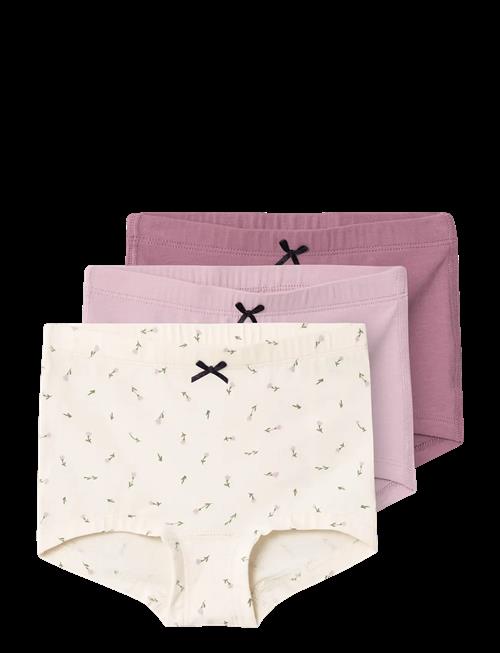 name it | Nmftights 3P Buttercream Floral Noos | 104