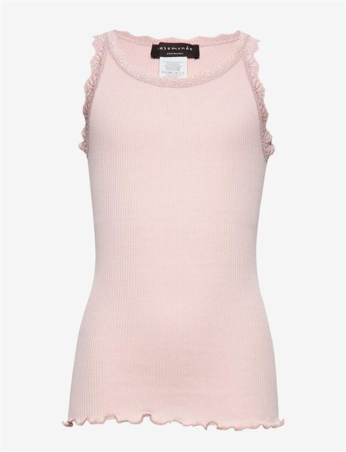 Rosemunde Kids | Beatha Silk Top W/ Lace | 104