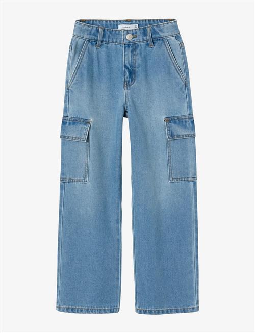 name it | Nkfrose Wide Hw Cargo Jeans 6190-Bs Noos | 116