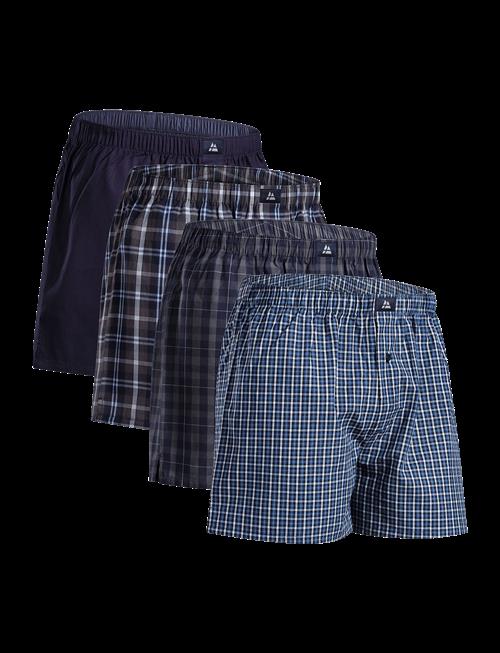 Danish Endurance | Organic Woven Boxers (Men) 4-Pack | L