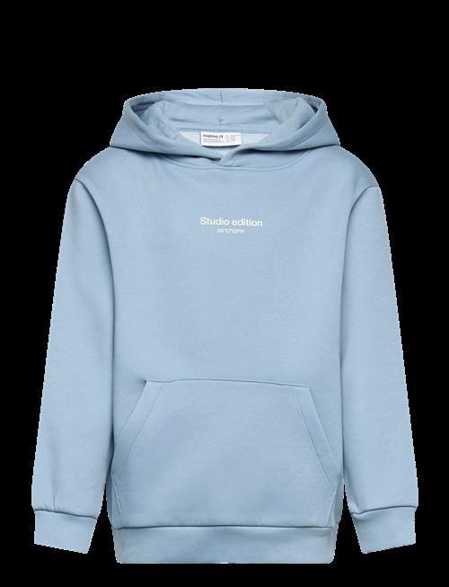 name it | Nkmbrody Ls Nreg Sweat Wh Bru Noos | 122-128
