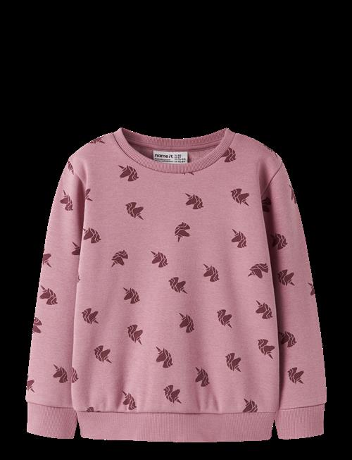 name it | Nmfdavina Ls Sweat Fleece Bru Noos | 80