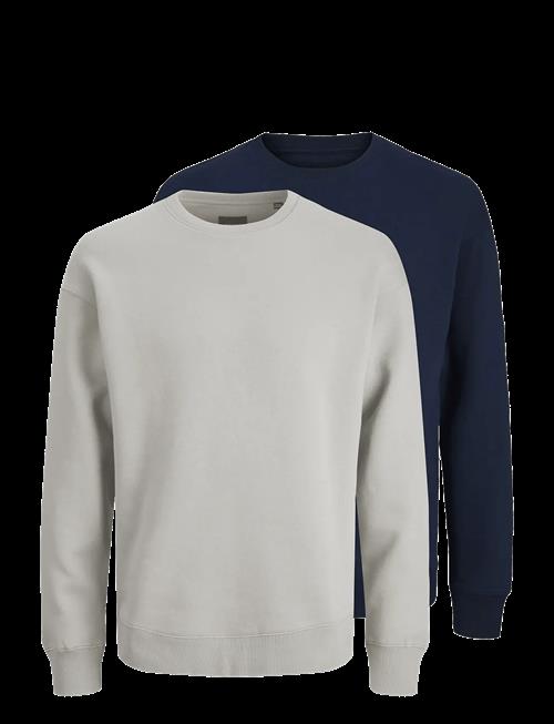 Jack & Jones | Jjebradley Sweat Crew 2Pk Mp | M