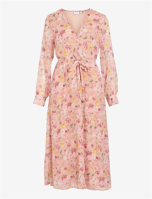 Vila | Vifalia V-Neck L/S Midi Dress - Noos/Dc