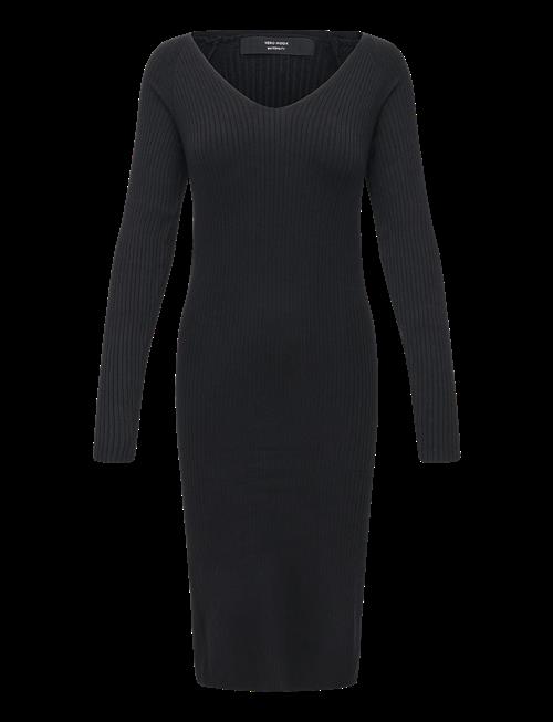 Vero Moda Maternity | Vmmsaba Rib Ls V-Neck Belt Dress Ga Noos | S