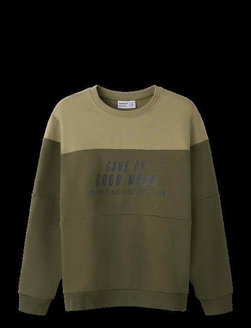 name it | Nkmvemil Ls Nreg Sweat Bru | 146-152