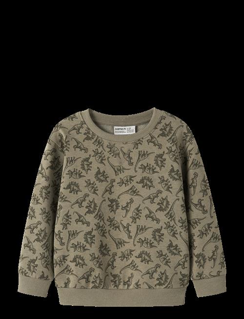 name it | Nmmvimo Ls Nreg Aop Sweat Bru | 98