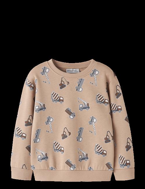 name it | Nmmvimo Ls Nreg Aop Sweat Bru | 98