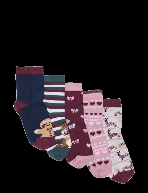 Kids Only | Kogchristmas 5-Pack Socks In A Box Acc | 31-33