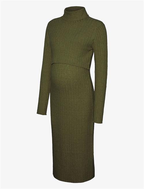 Mamalicious | Mlsuniva June Ls Knit Midi Dress 2F Noos | XXL