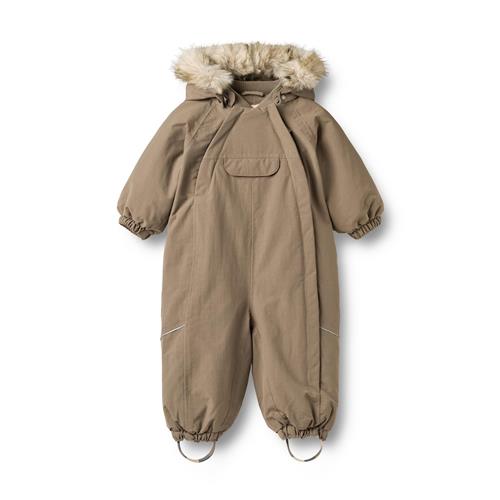 Wheat Nickie Vinterdragt Dry Wood  Dry Wood 92 cm  Brun  92 cm  Drenge, Piger