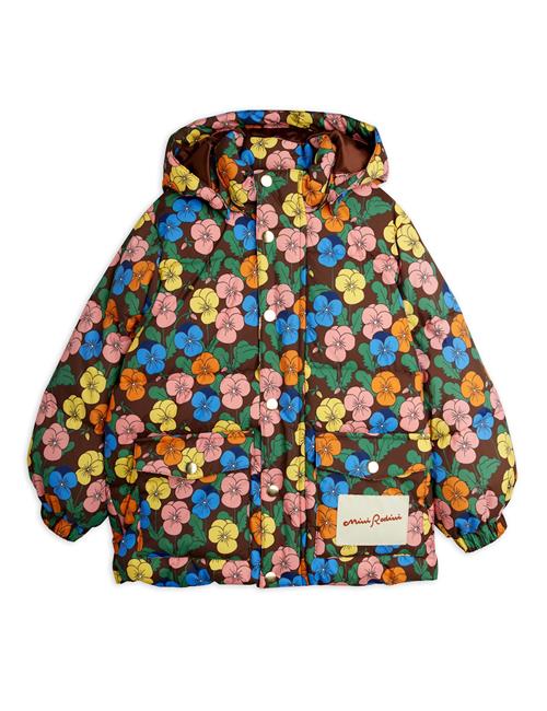 Mini Rodini Violas Pufferjakke Multi  Multi 92/98 cm  Blå  92/98 cm  Drenge, Piger