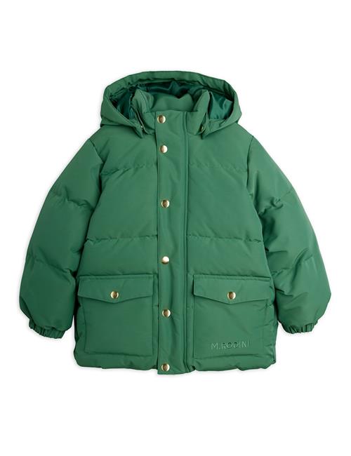 Mini Rodini Pufferjakke Green  Green 104/110 cm  Grøn  104/110 cm  Drenge, Piger