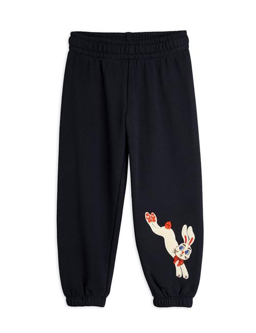 Mini Rodini Rabbit Joggingbukser Black  Black 104/110 cm  Sort  104/110 cm  Drenge, Piger