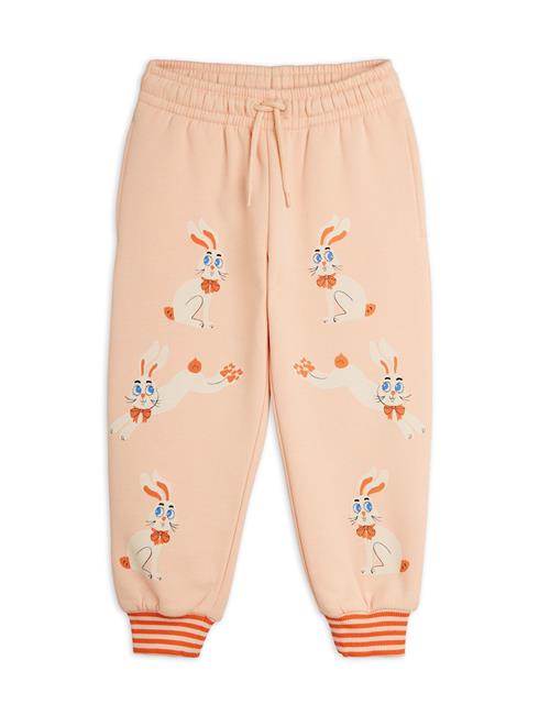 Mini Rodini Rabbit Joggingbukser Pink  Pink 104/110 cm  Lyserød  104/110 cm  Piger