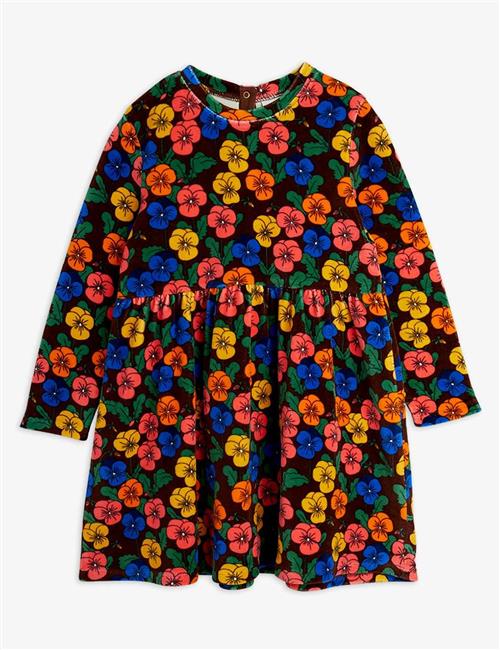 Mini Rodini Violas Kjole Multi  Multi 80/86 cm  Blå  80/86 cm  Drenge, Piger