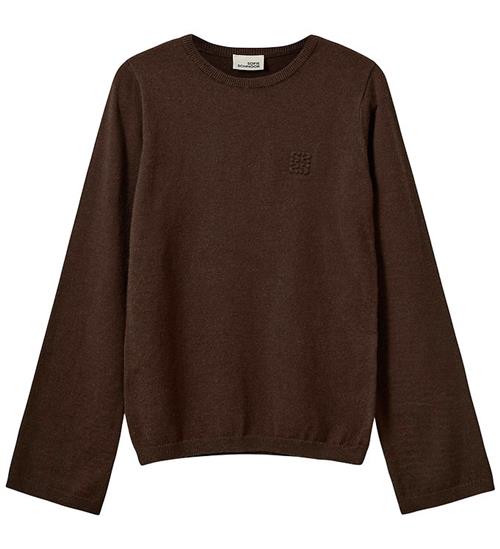 Sofie Schnoor Bluse - Strik - VivoSY - Dark Brown