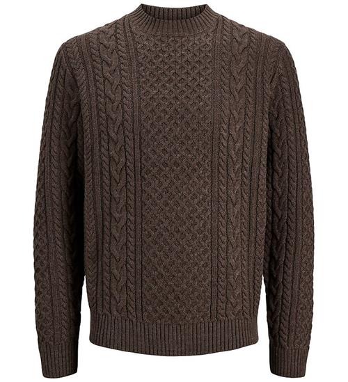 Jack & Jones Bluse - Strik - JprBlucallum - Ganache/Melange