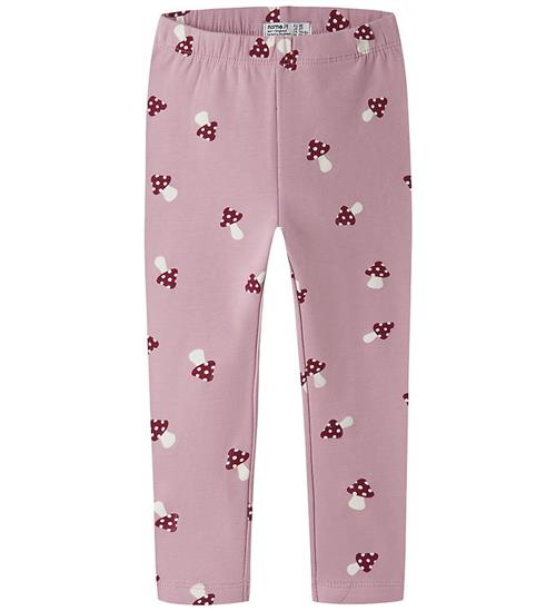 Name It Leggings - NmfDavina - Lilas/Mushroom