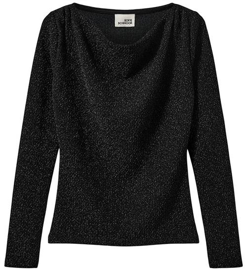 Sofie Schnoor Bluse - Cillysy - Sort m. Glimmer