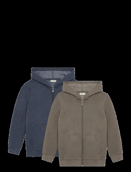 Minymo | Sweat Jacket W. Hood (2-Pack) | 134