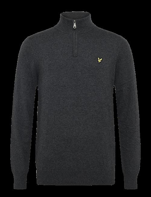 Lyle & Scott | Cotton Merino Quarter Zip Jumper | L